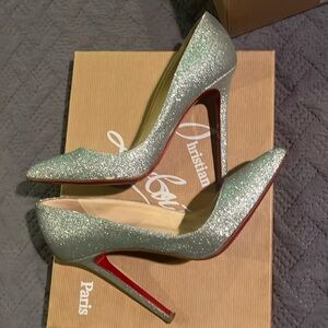 Christian Louboutin Pigalle 120 glitter mini